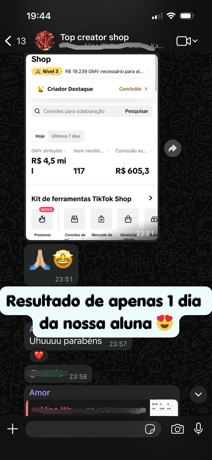 Primeiros 30 dias da nossa aluna 😍 (1)